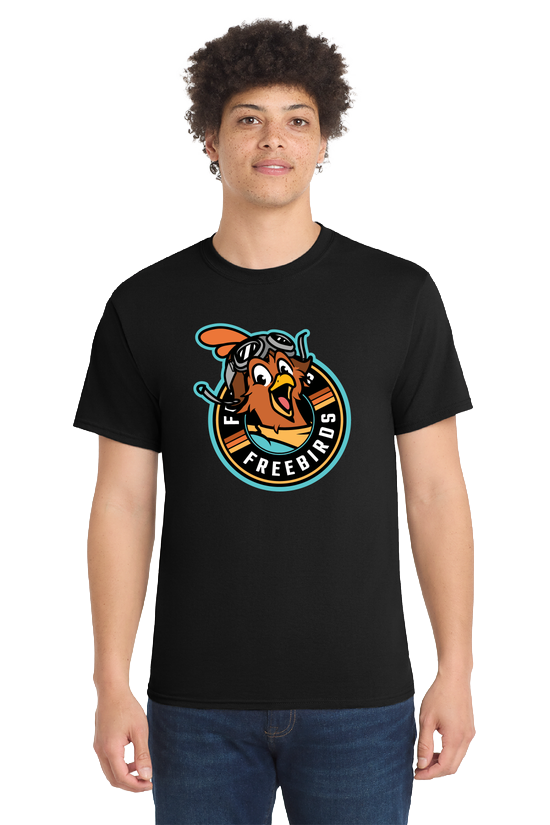 Yuba-Sutter Freebirds Willey Circle Logo T-Shirt